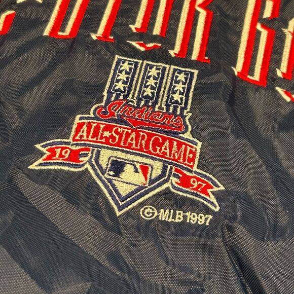 Vintage 1997 MLB All Star Game Windbreaker Crewneck Sweatshirt - Picture 3 of 4